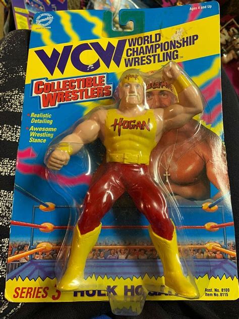 WCW Collectible Wrestlers Series 3 Hulk Hogan New Sealed 1994