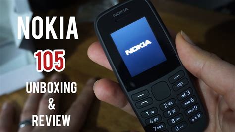 Nokia 105 Unboxing And Review Youtube