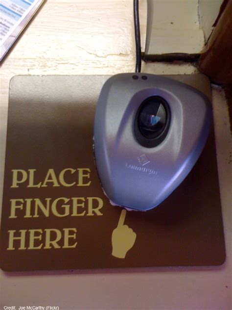 Fingerprint Scanners | Tech Items | THEY ARE WATCHING