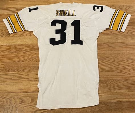 Donnie Shell Pittsburgh Steelers Game Worn Used Jersey X Sb