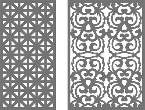 Laser Cut Separator Seamless Floral Jali Designs Free Cdr Vectors Art