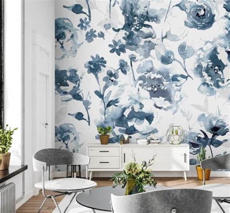 Floral Wallpaper And Flower Wall Murals Wallsauce Us