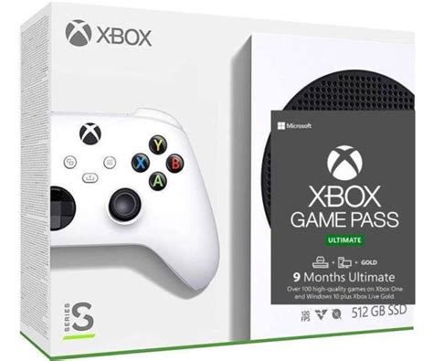 Игровая консоль Microsoft Xbox Series S 512Gb + Xbox Game Pass Ultimate ...