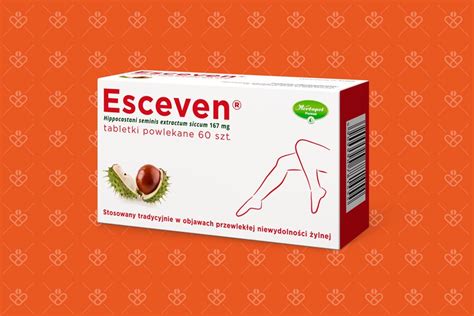 Esceven 60 tabletek lek na żylaki Apteka Webpharm pl