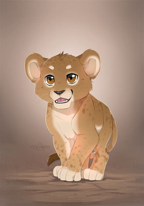 lion cub by azzai on DeviantArt