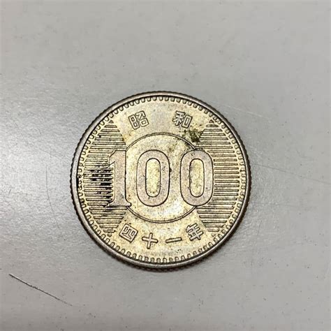 Yahooオークション 【tf0607】旧100円硬貨 稲穂 1枚 額面100円 昭和