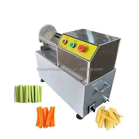 Electric Fruit Vegetable Strip Cutting Machine Pusher Potato Chips