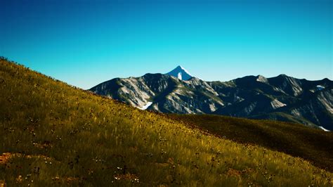 panoramic view of alpine mountain landscape in the Alps 6163983 Stock ...