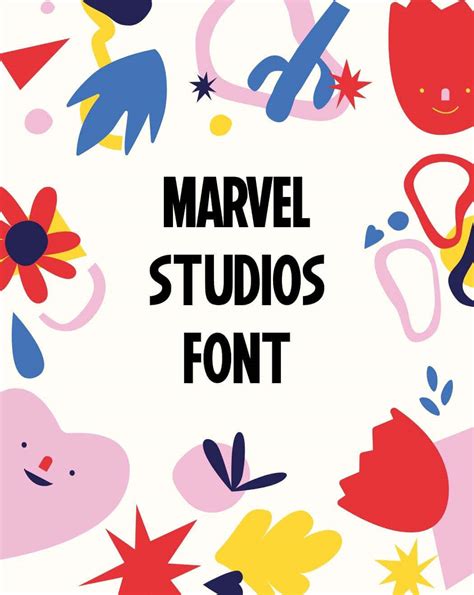 Marvel Studios Font Free Download