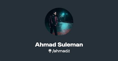 Ahmad Suleman Instagram Facebook Linktree