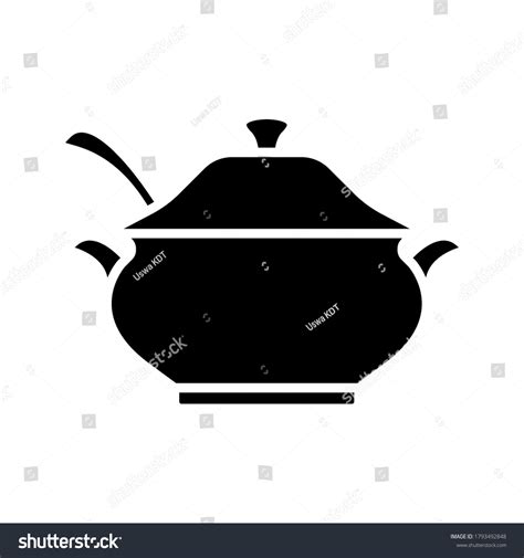 Tureen Icon Simple Vector Icon Tureen Stock Vector Royalty Free