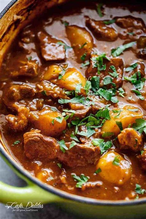 Beef And Guinness Stew Is A Heart Warming Bowl Of Comfort Oven Slow