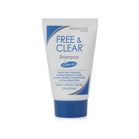 Free & Clear™ Shampoo - No Fragrance, Parabens or Sulfates