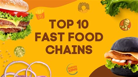 Top 10 Largest Fast Food Chains In The World Youtube