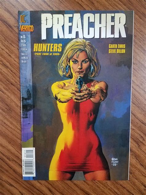 Preacher Aug Vertigo Dc Garth Ennis Steve Dillon Ebay