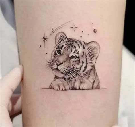 12 Minimalist Tiger Tattoo Ideas That Will Inspire You To, 47% OFF