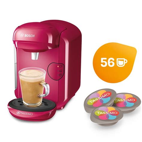 Vivy Pink Coffee Machine Tassimo Variety Coffee Capsule Selection £44 99