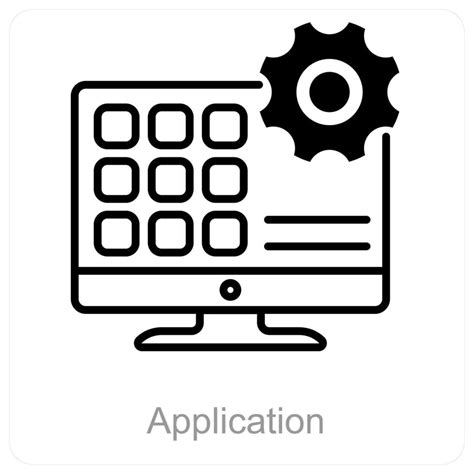 Application and software icon concept 44597592 Vector Art at Vecteezy