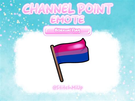 Bisexual Flag Pride Emote For Twitch Discord Youtube L Pride Emote Lgbtqia Flag Emote