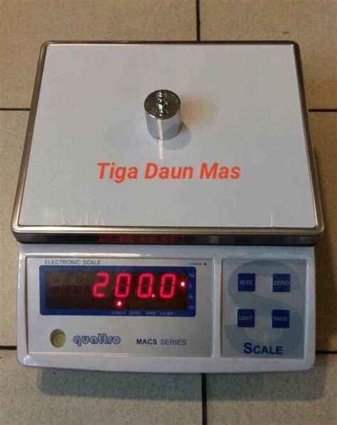 Timbangan Digital Quattro MACS W Series 30 Kg X 1 Gr Lazada Indonesia