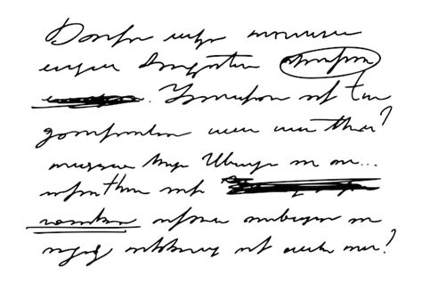 Texto escrito a mano ilegible palabras escritas a mano poéticas letras ...