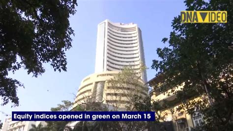 Equity Indices Open In Green Sensex Up By 156 Points