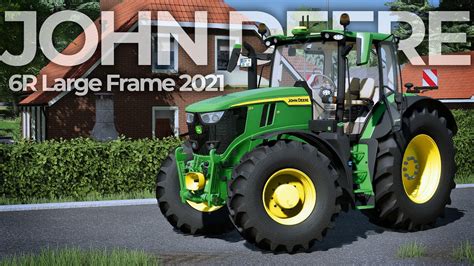 John Deere 6r Serie 2021 Let´s Test Landwirtschafts Simulator 22 Youtube