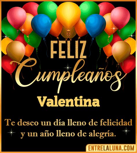 Feliz Cumpleaños Valentina  🎂 【felicidades Valentina 】🎉