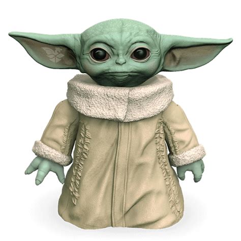 Bébé Yoda Vue De Face Png Transparents Stickpng