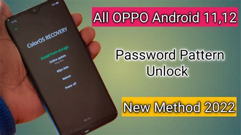 Oppo Ke Kisi Bhi Phone Ka Lock Kaise Tode Android Oppo Mobile