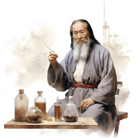 Premium Photo | Chinese medicine logo natural healing arts