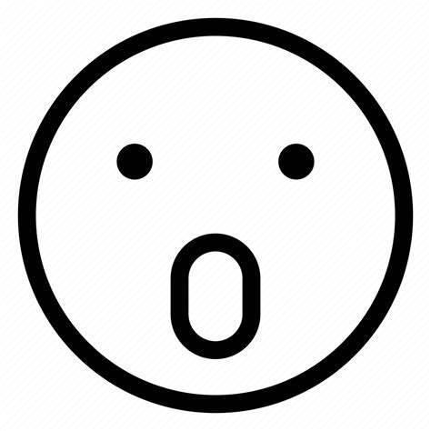 Amazed Astonished Astound Emoticons Surprised Icon Download On