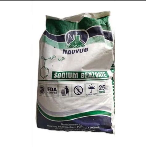 Navyug Sodium Benzoate Powder Kg G Cm At Rs Bag In Mumbai