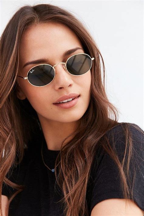 Ray Ban Icon Oval Flat Lens Sunglasses Sunglasses Women Ray Ban