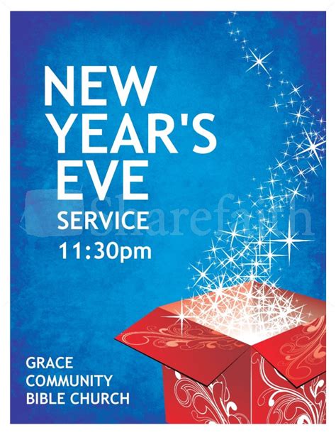 New year's eve church service ideas - CHURCHGISTS.COM