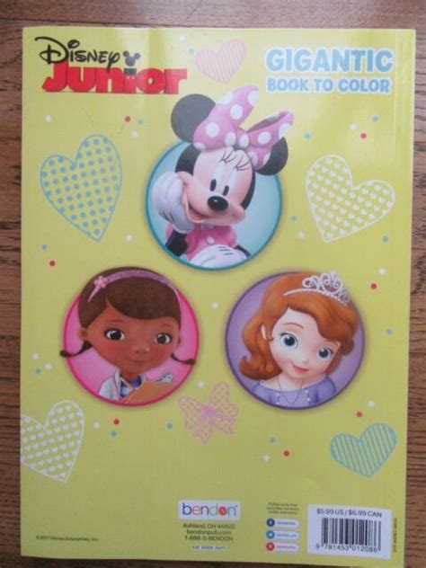 Bendon Disney Junior Learning To Care Coloring And Activity Book 224