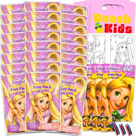 Amazon.com: Disney Tangled Mini Party Favors Set for Kids - Bundle of
