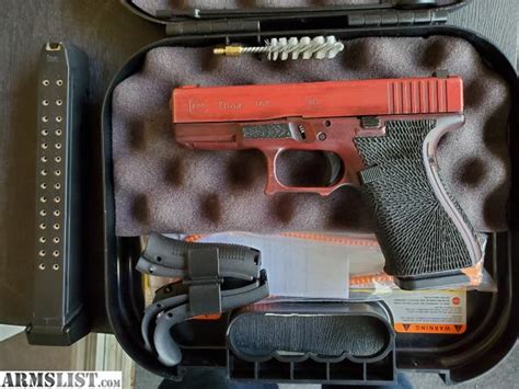 Armslist For Sale Glock 19 Battleworn Red