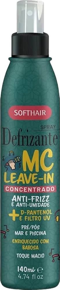 Spray Defrizante Soft Hair MC Leave In Beleza Na Web