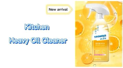 Seaways Multi Purpose Foam Kitchen Cleaner Spray Grease Stain Remover