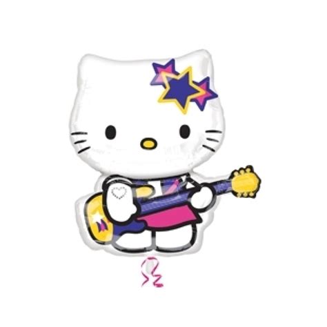 Supershape Hello Kitty Rockstar Paketli Folyo Balon Havai Fişek İzmir