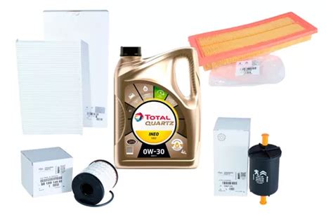 Kit 4 Filtros Aceite Citroen C4 Lounge 1 6 Thp Original