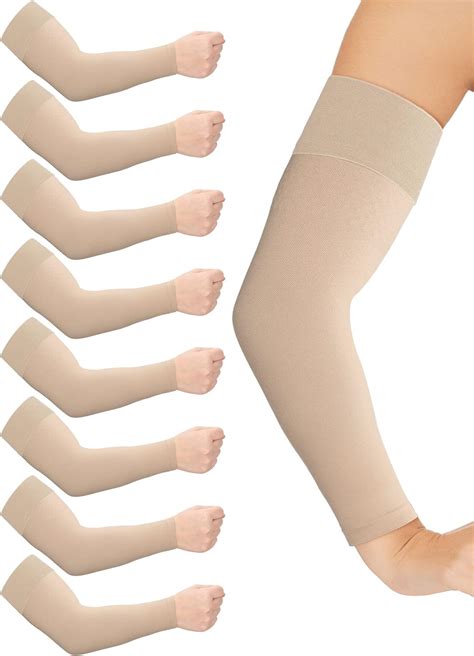 Pcs Compression Arm Sleeves For Lymphedema Mmhg Compression