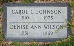 Caroline Catherine Stout Johnson M Morial Find A Grave