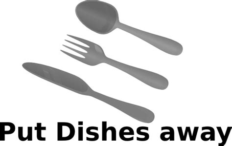 Put Dishes Away Clip Art at Clker.com - vector clip art online, royalty ...