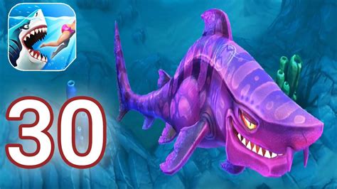 Hungry Shark World Gameplay Walkthrough Part 30 Dark Magic Shark