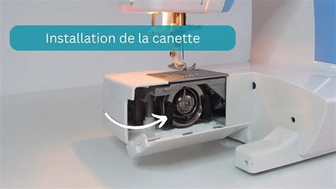 Comment installer la cannette d une machine à coudre Atelier Manon