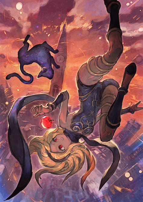 Kitten And Dusty Gravity Daze Drawn By Lack Danbooru