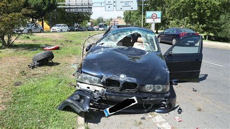 Joven De A Os Resulta Herido En Un Espectacular Accidente De Bmw En