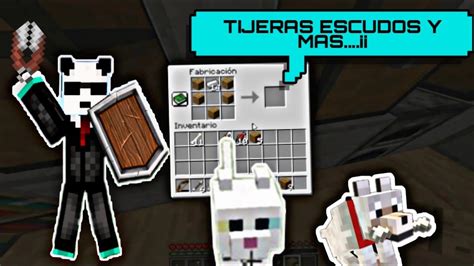 Como Hacer Tijeras Y Escudo En Minecraft RODRI724 YouTube